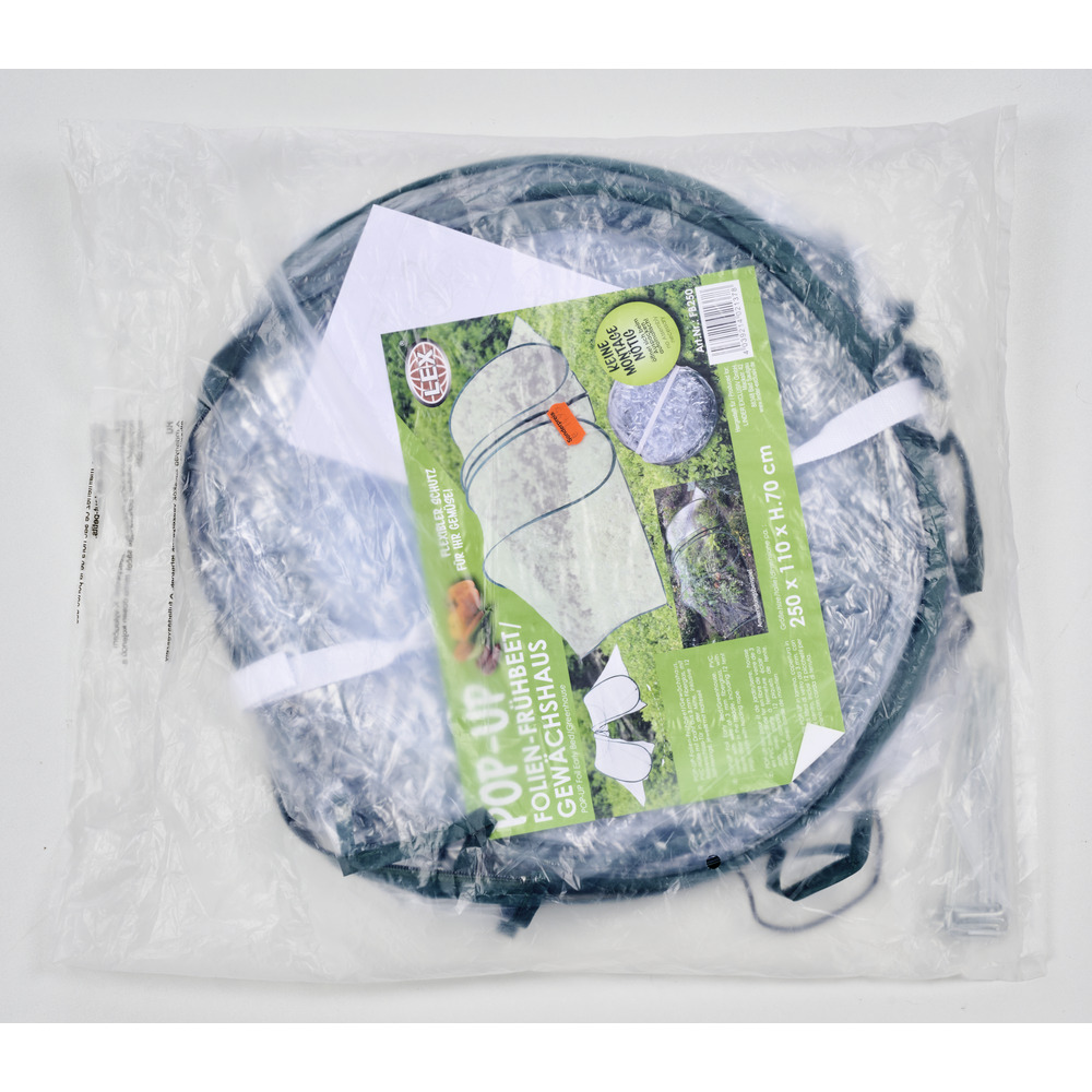 Pop-up Gew&auml;chshaus PVC 250 cm image number 3