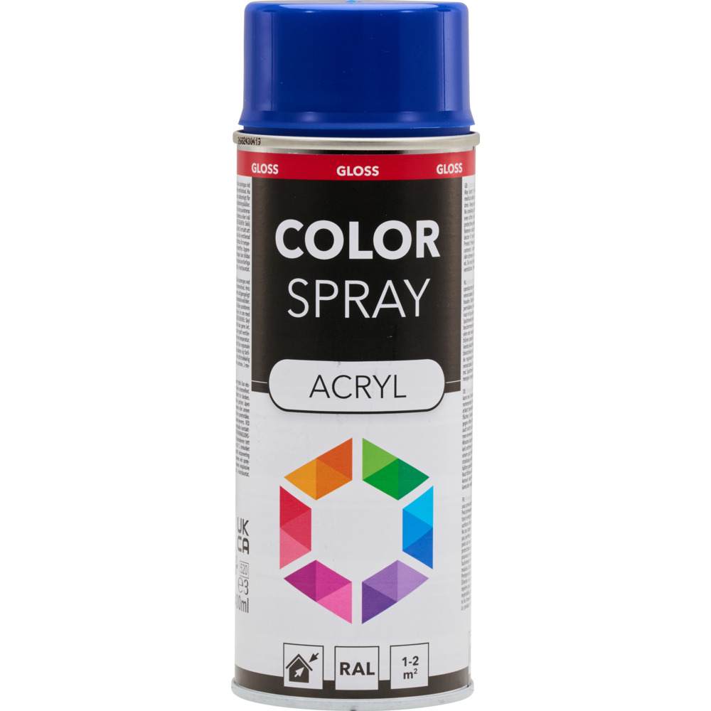 Lackspray gl&auml;nzend 400 ml Acryl RAL5002 ultramarinblau