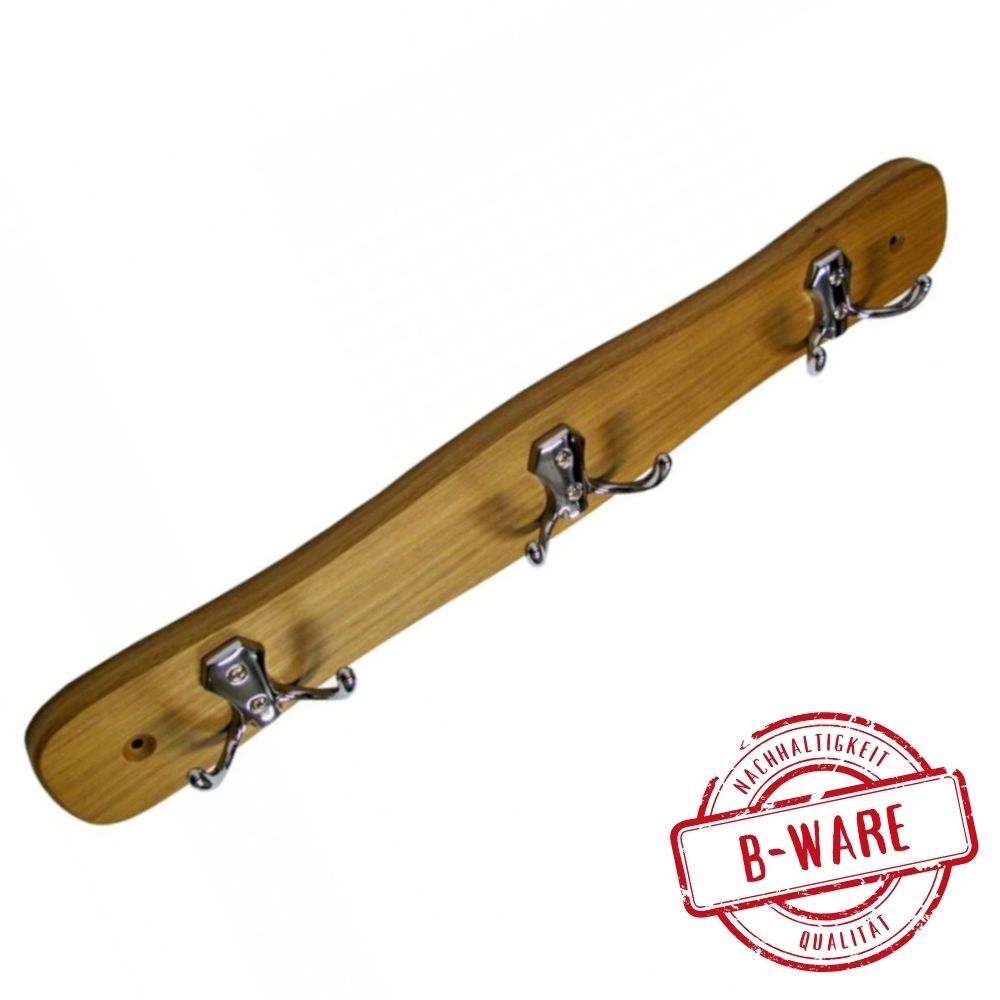 Kleiderhaken mit gl&auml;nzenden Haken B-Ware