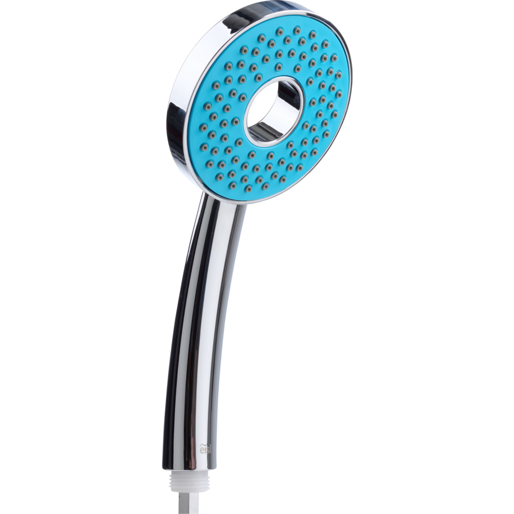 Eisl Handbrause Rio verchromt mit t&uuml;rkisen Brausekopf