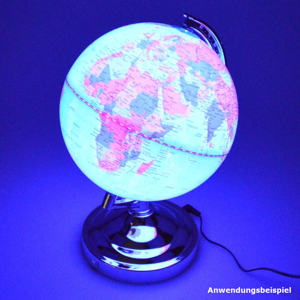LED Dekolampe Globus &Oslash; 20 x 30 cm mit Farbwechsel image number 2