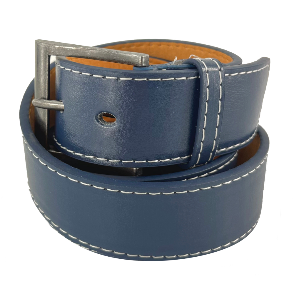Herren G&uuml;rtel L&auml;nge 115-135 cm in Blau