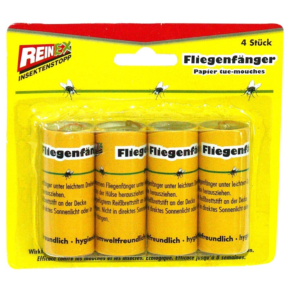 Reinex Fliegenf&auml;nger 4 St&uuml;ck
