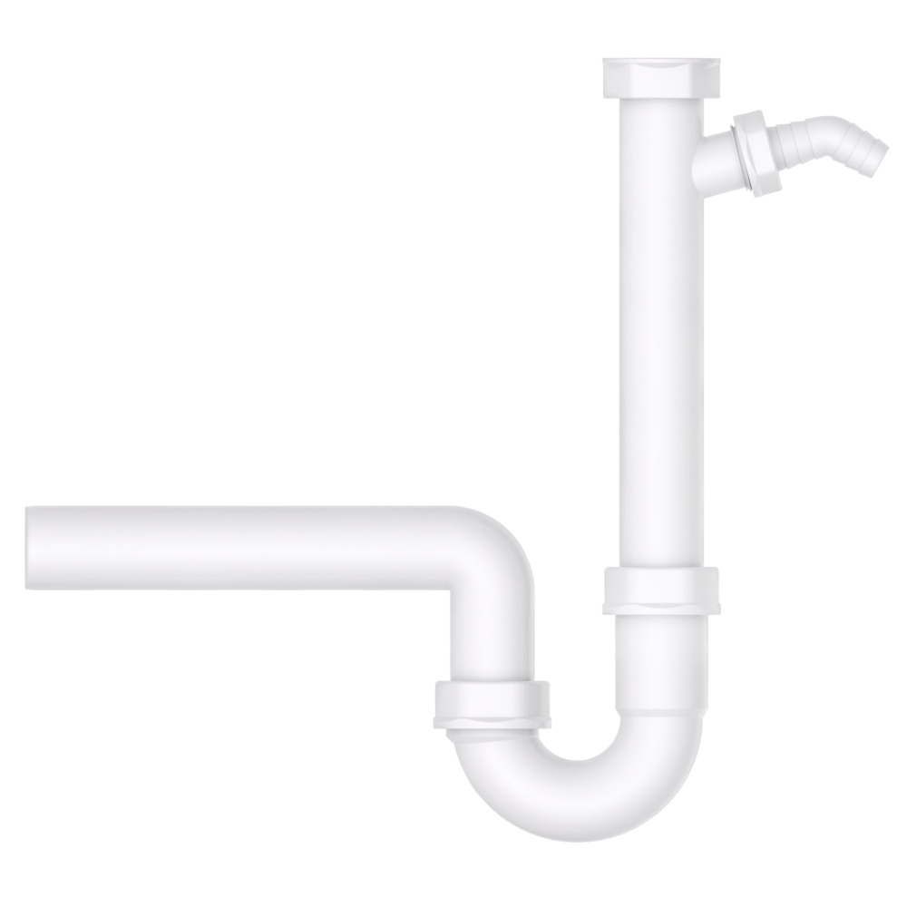 R&ouml;hren-Siphon 1-1/2'' x 3/4" x 40 mm image number 1