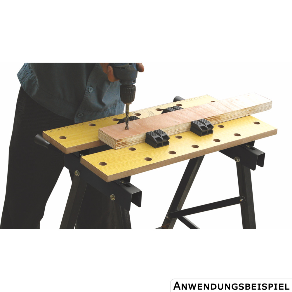 Werk- und Spanntisch klappbar 60,5 x 63 x 78,5 cm image number 3