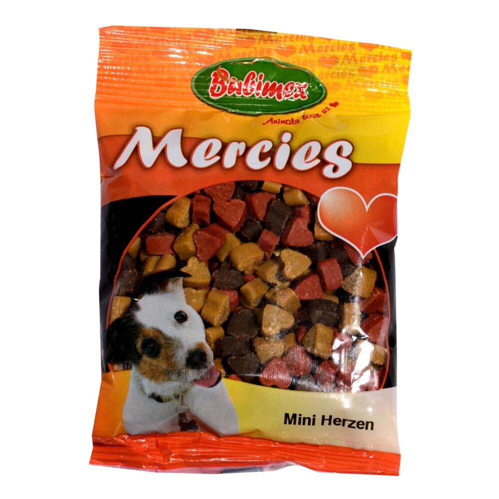 Bubimex Mercies Mini-Herzen 100 g