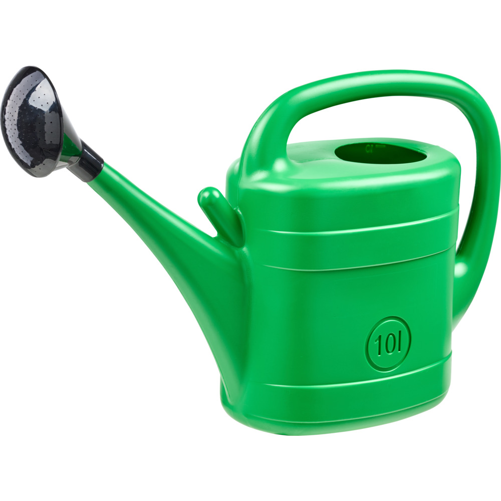 Gie&szlig;kanne 10 Liter gr&uuml;n mit Brause 4er-Set - B-Ware image number 1