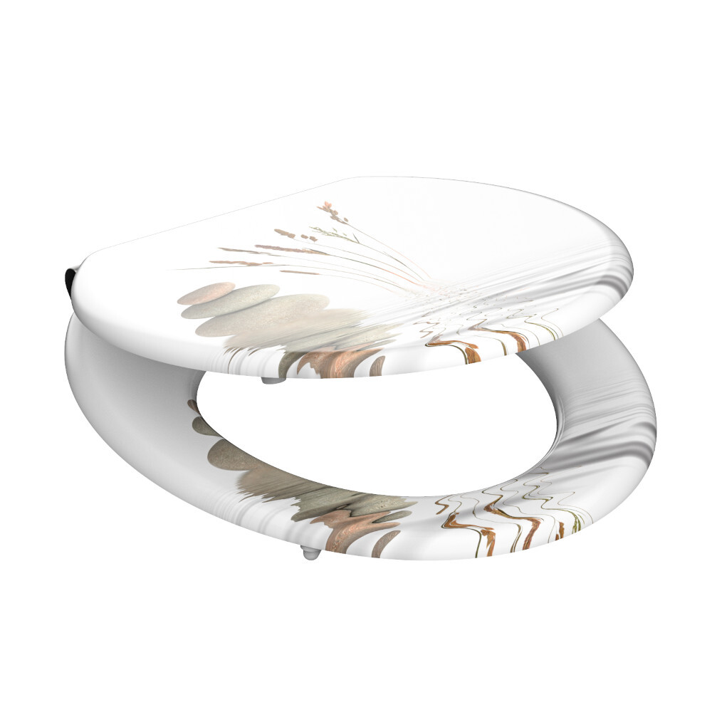 WC Sitz MDF Absenkautomatik Motiv Balance image number 3