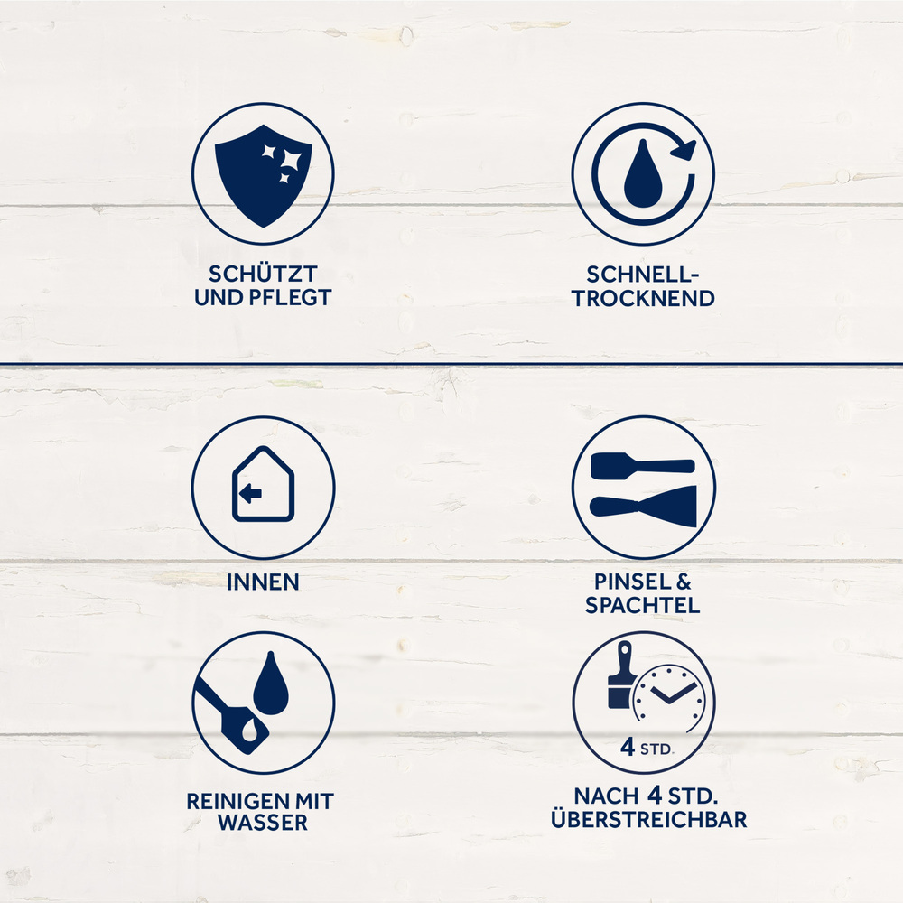 BONDEX Kreidefarbe Steingrau 500ml image number 1