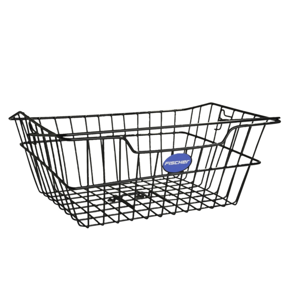 FISCHER Fahrradkorb Gep&auml;cktr&auml;ger schwarz