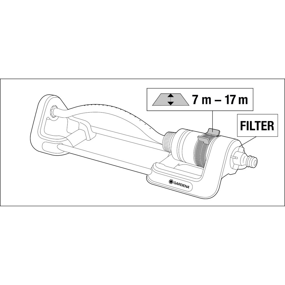 Viereckregner Aqua S image number 11