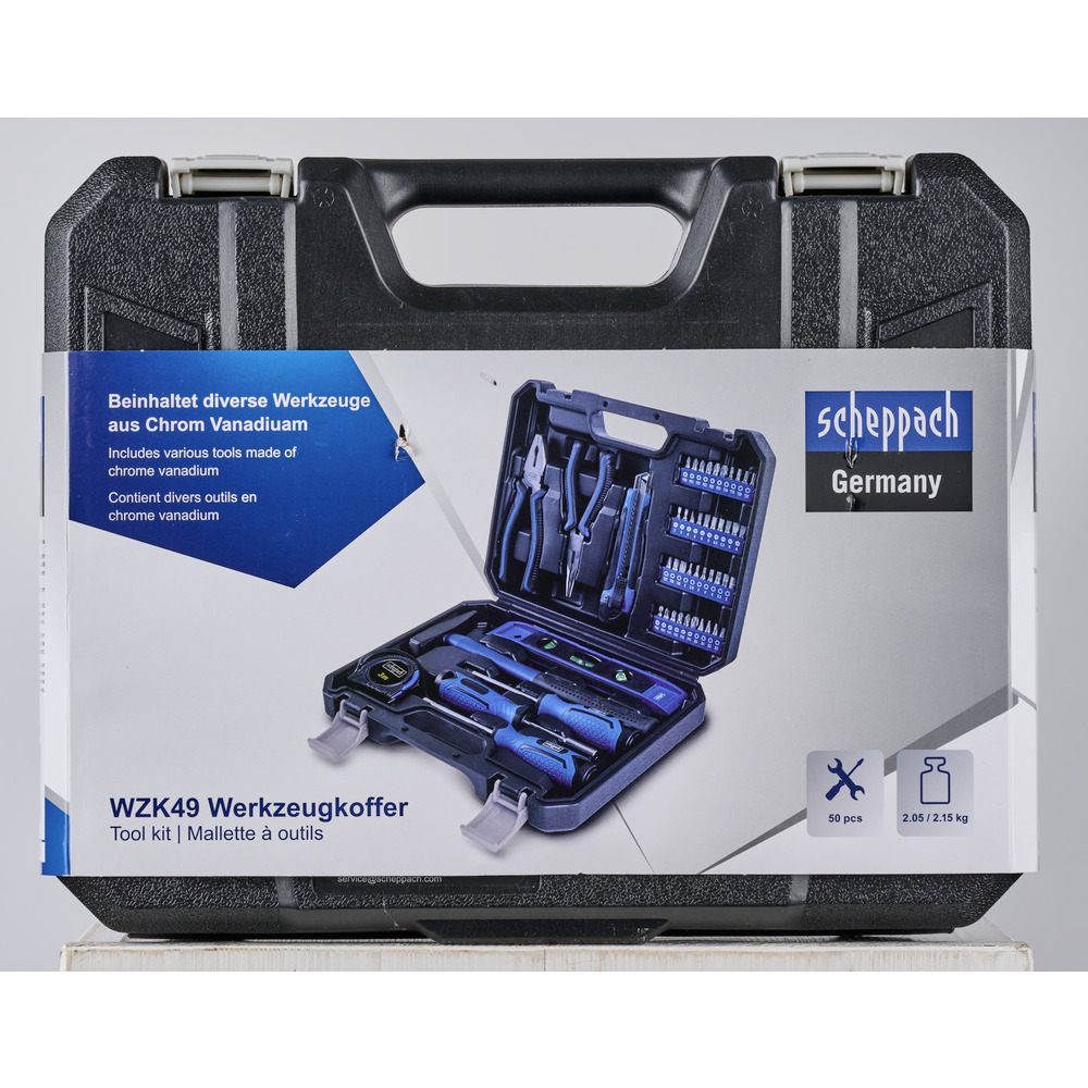 Scheppach Werkzeugkoffer WZK49 50-teilig image number 5