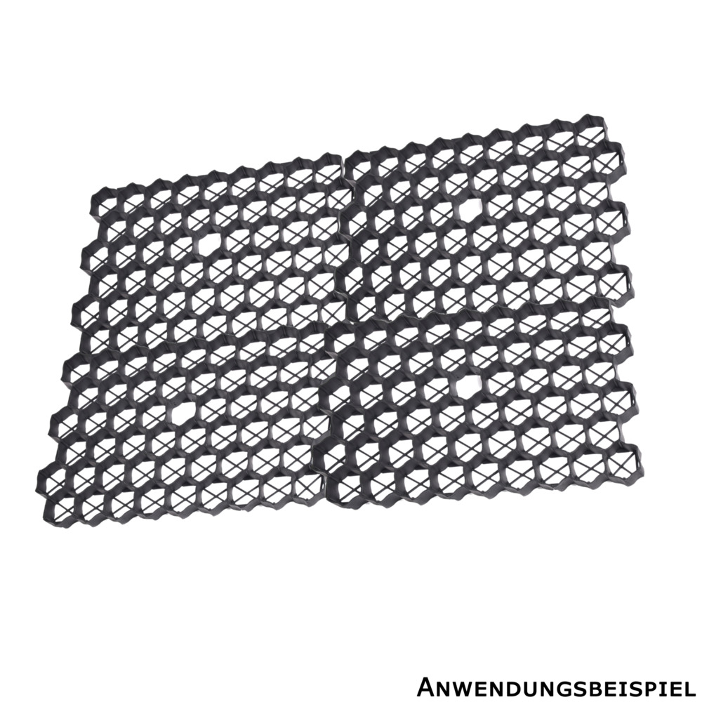 Rasengitter 59 x 39,5 x 3 cm schwarz image number 3