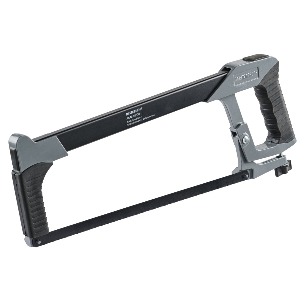 Alu-S&auml;gebogen 300 mm aus Stahl mit S&auml;geblatt