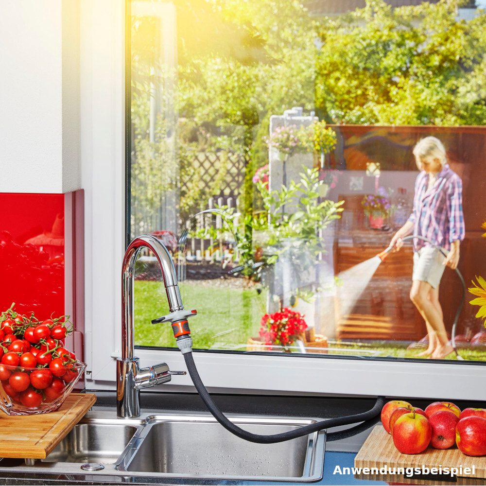 Hahnverbinder f&uuml;r Indoor-Wasserh&auml;hne image number 1