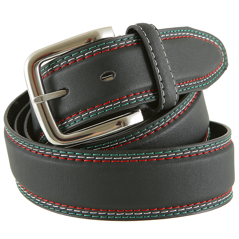 Herren Lederg&uuml;rtel L&auml;nge 115-135 cm mit 3,7 cm Breite