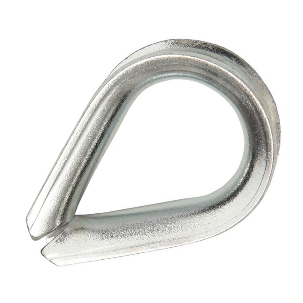 Kausche Edelstahl 4 mm 2 Stk.