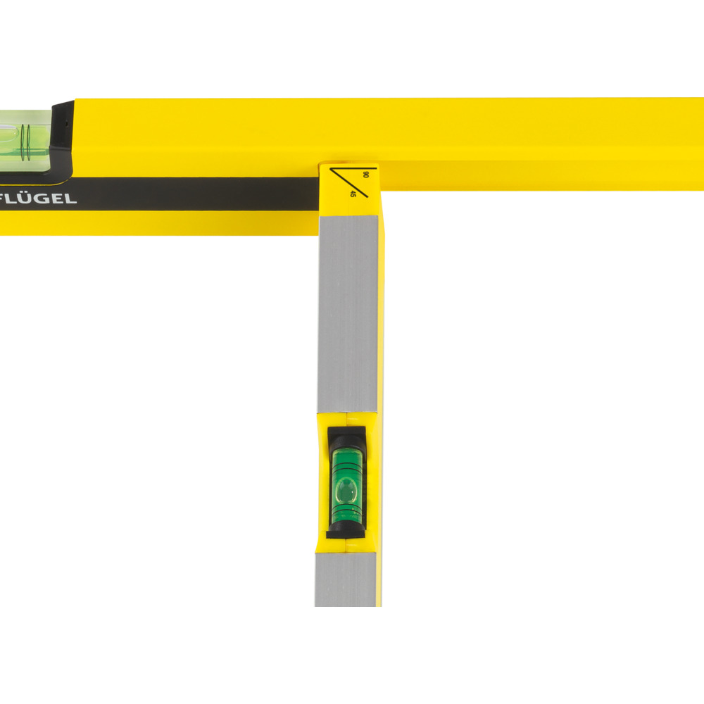 FL&Uuml;WA Wasserwaage gelb-schwarz 80 cm Aluminium image number 5