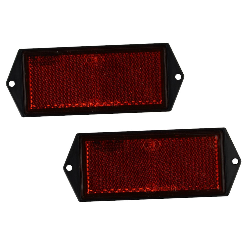 Reflektoren 2 St&uuml;ck in Rot