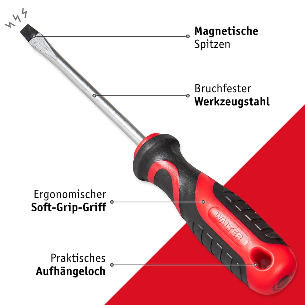 WALTER XXL-Schraubendreher- und Bitset 100-teilig image number 4