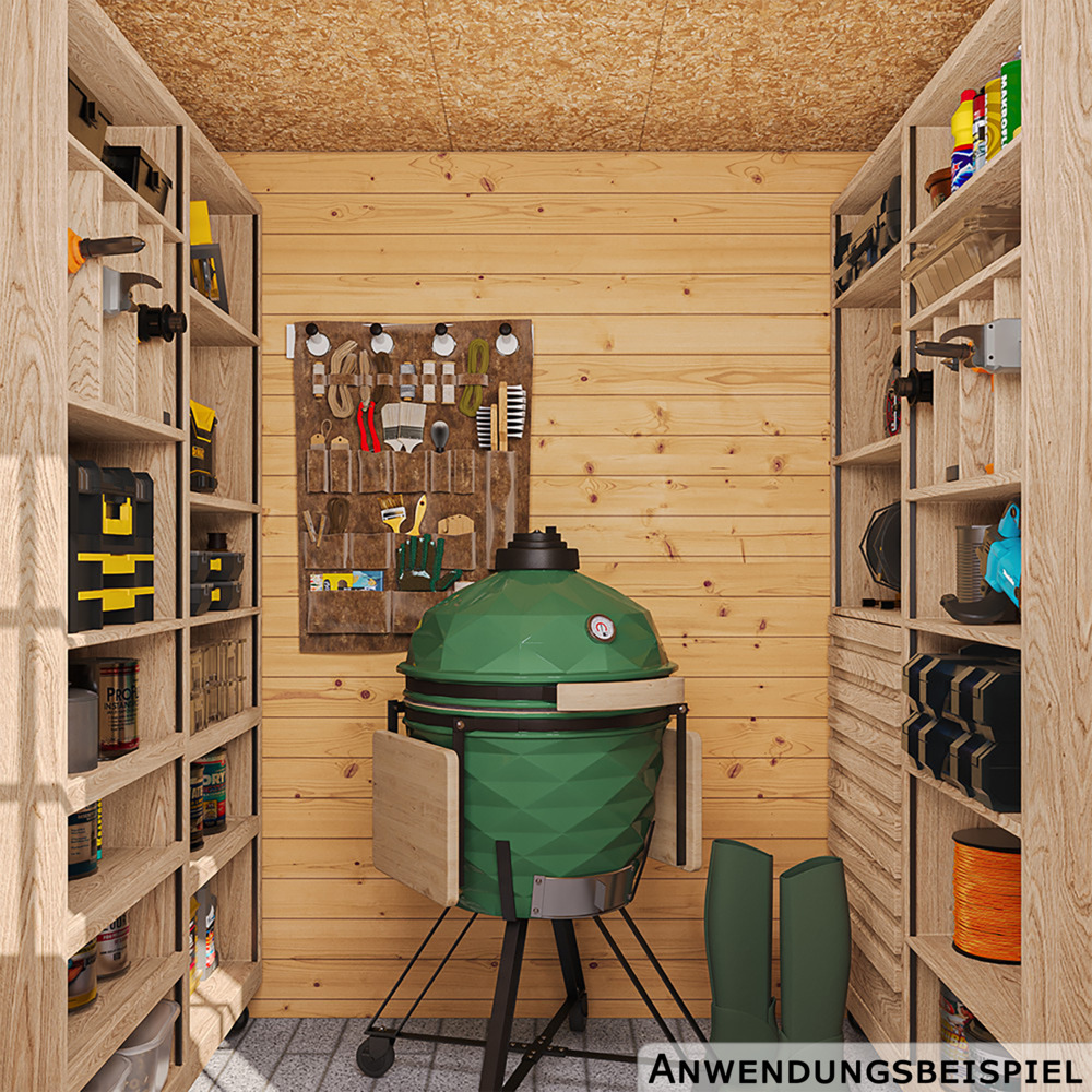 Timbela Ger&auml;teschuppen aus Holz 200 x 200 cm image number 4