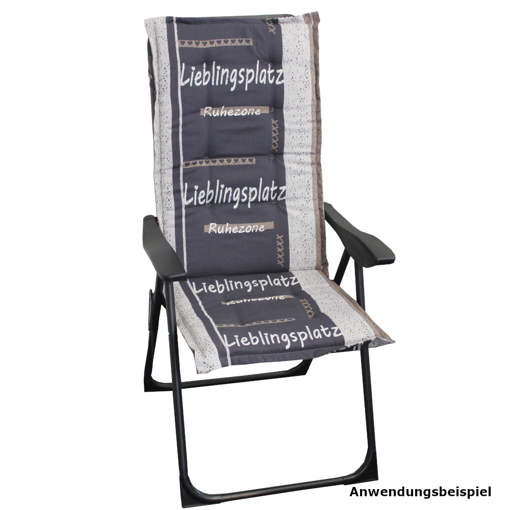 Hochlehner Auflagen mit Kordeln, verschiedene Designs