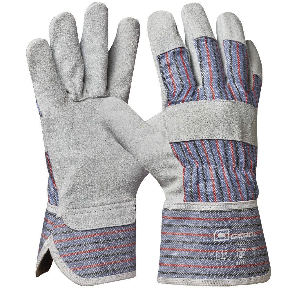 Arbeitshandschuhe Gr&ouml;&szlig;e 10,5 aus Rindsspaltleder