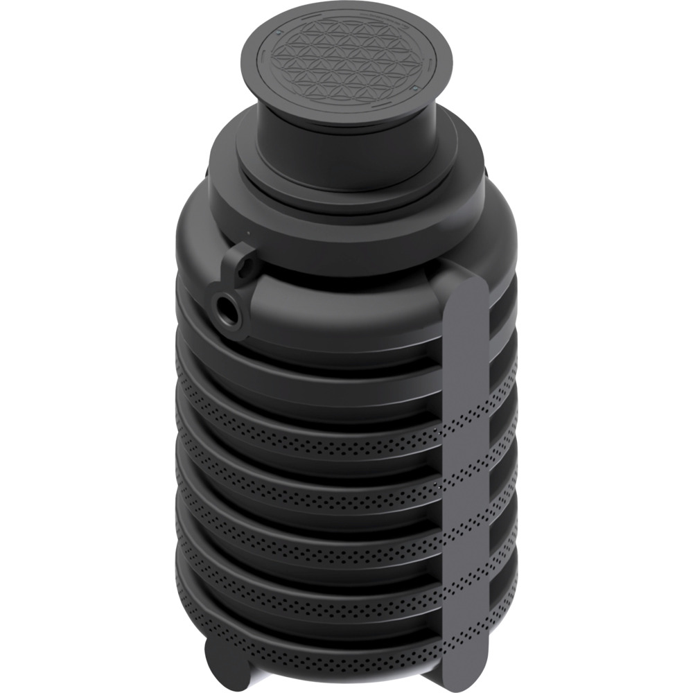 Sickerschacht 950 Liter inklusive begehbarer Abdeckung