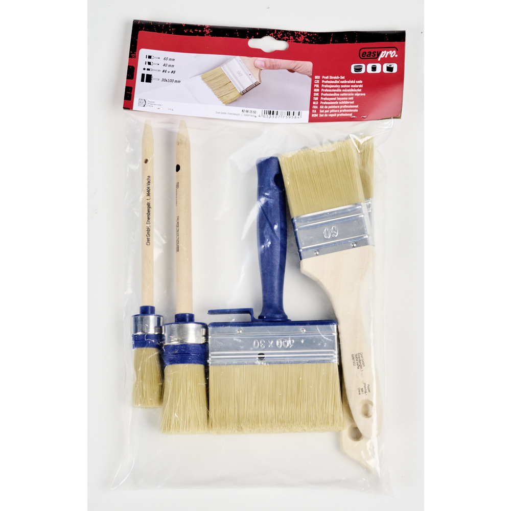 Pinsel Universal Set 5-teilig mit PET Borsten image number 2