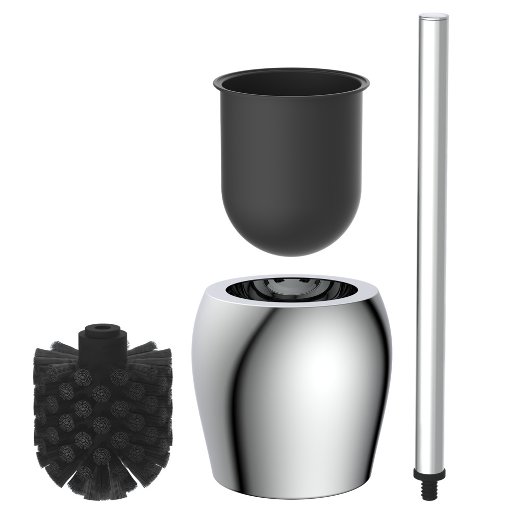 WC B&uuml;rstenhalter Chrom image number 5