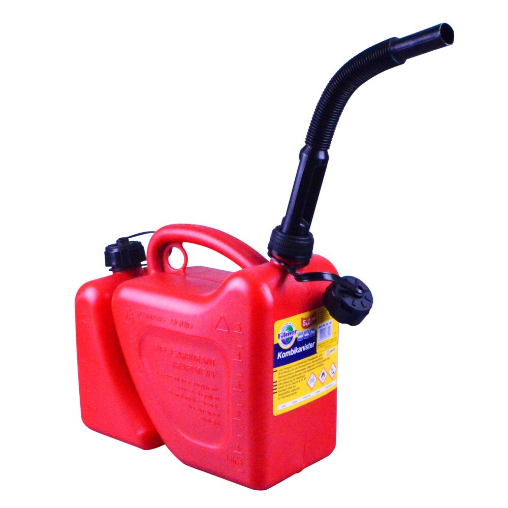 Benzinkanister 5+2 Liter mit flexiblem Ausgie&szlig;er image number 1