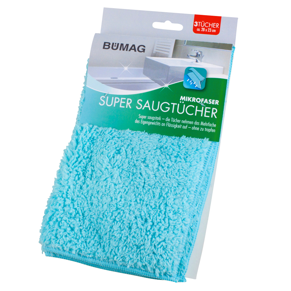 Super Saugtuch Mikrofaser 3 St&uuml;ck