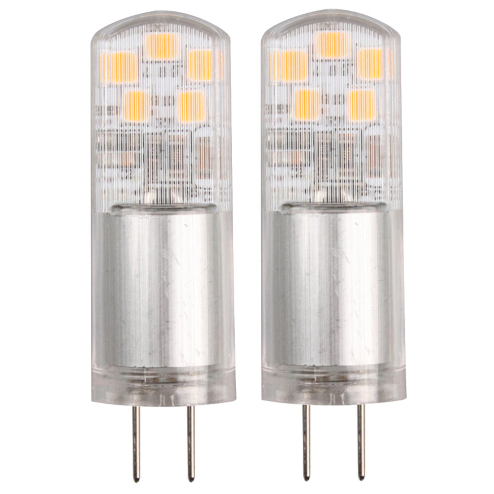 Avalux LED-Stiftsockellampen-Set 2 St&uuml;ck mit 3 Watt und G4 Sockel