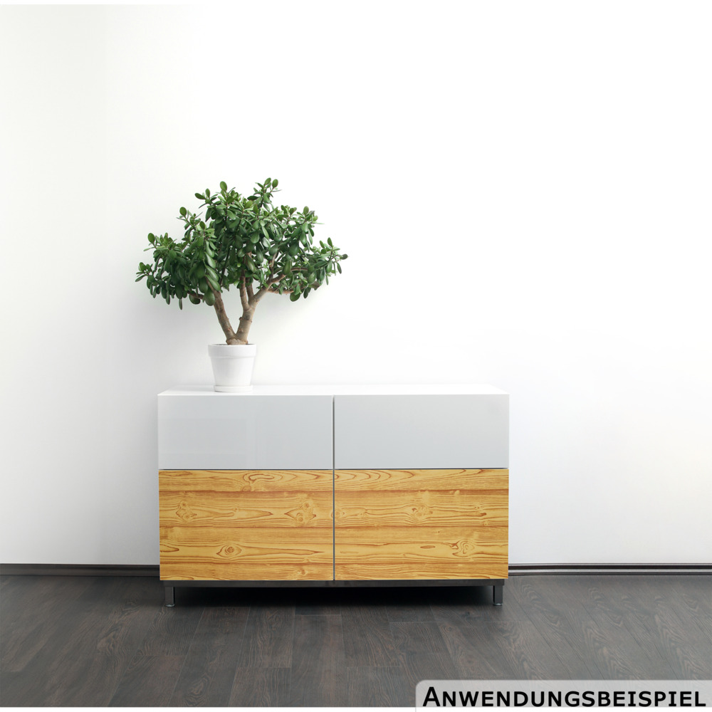 Klebefolie 200x45cm Holz Kiefer hell Dekofolie Selbstklebefolie M&ouml;belfolie image number 2