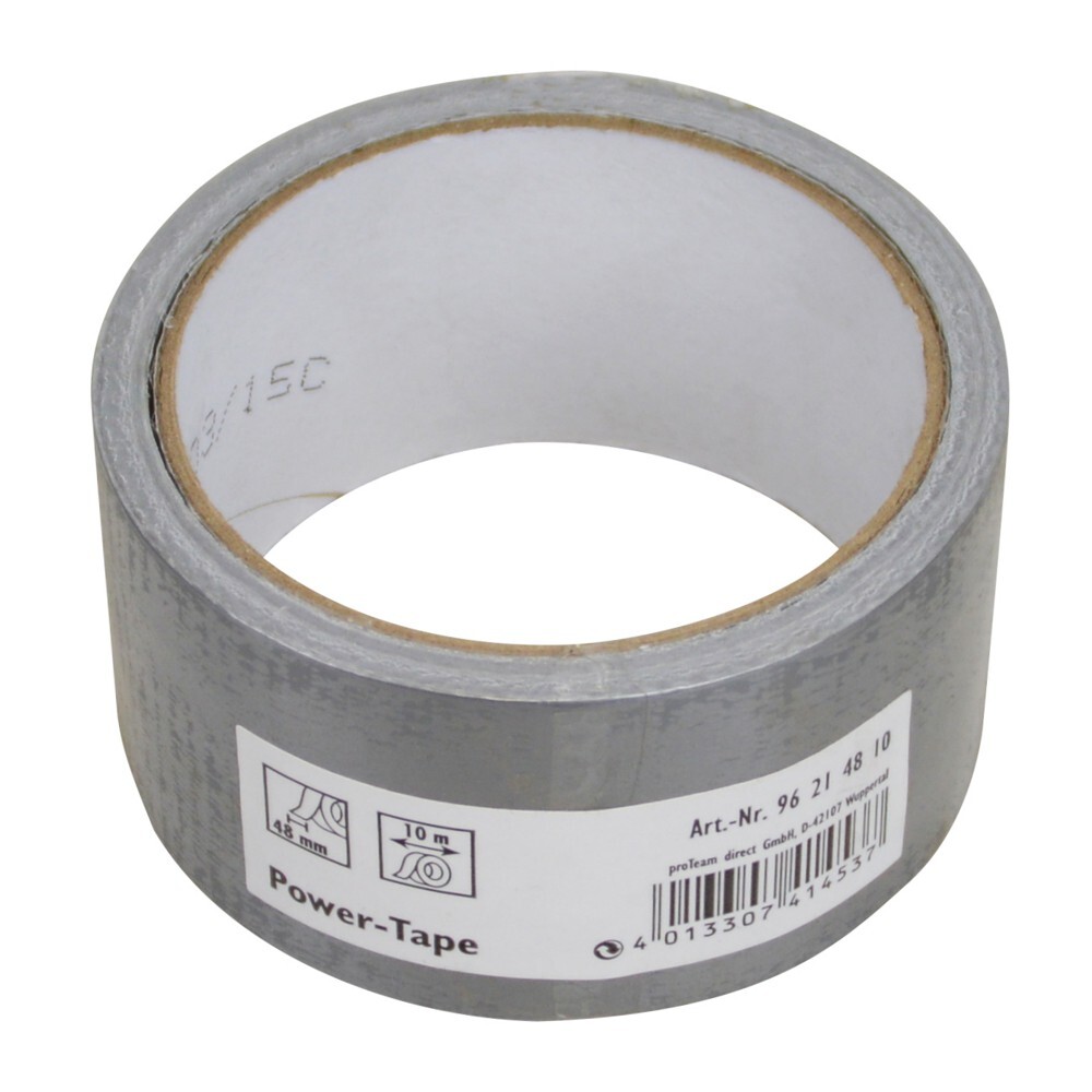Gewebeband 48 mm x 10 m silber, Reparaturband