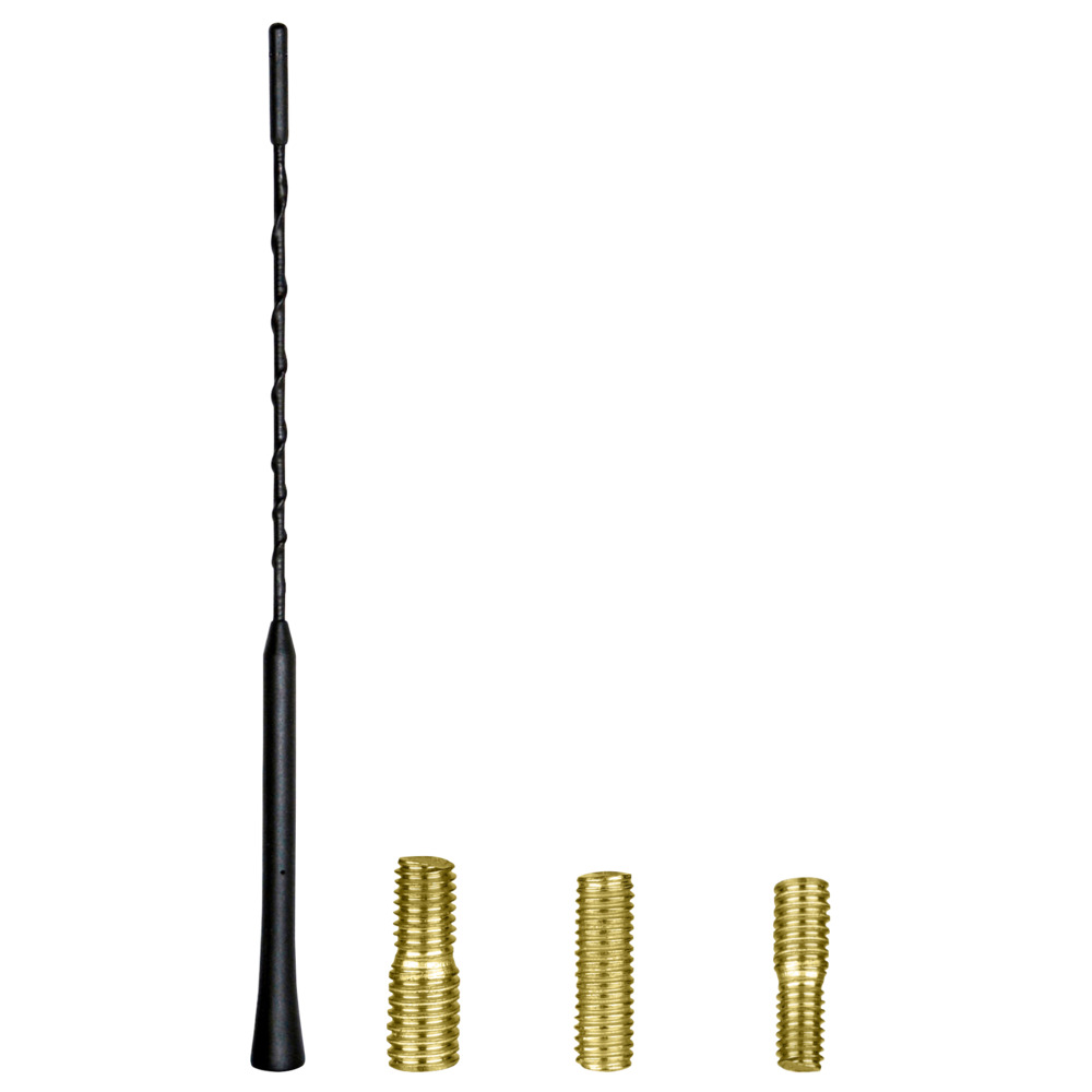 ALU-Stabantenne 23 cm in Schwarz