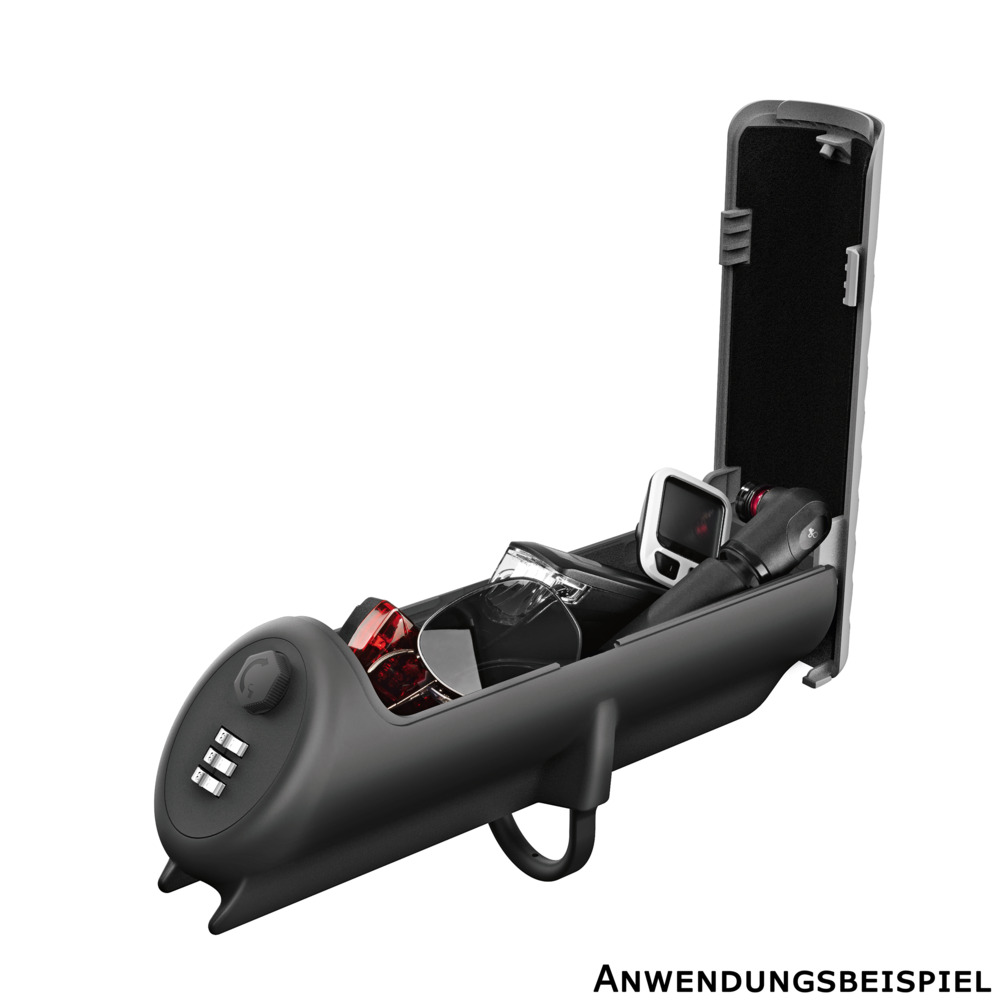 BeeMyBox Fahrradbox abschlie&szlig;bar 26 cm grau image number 11