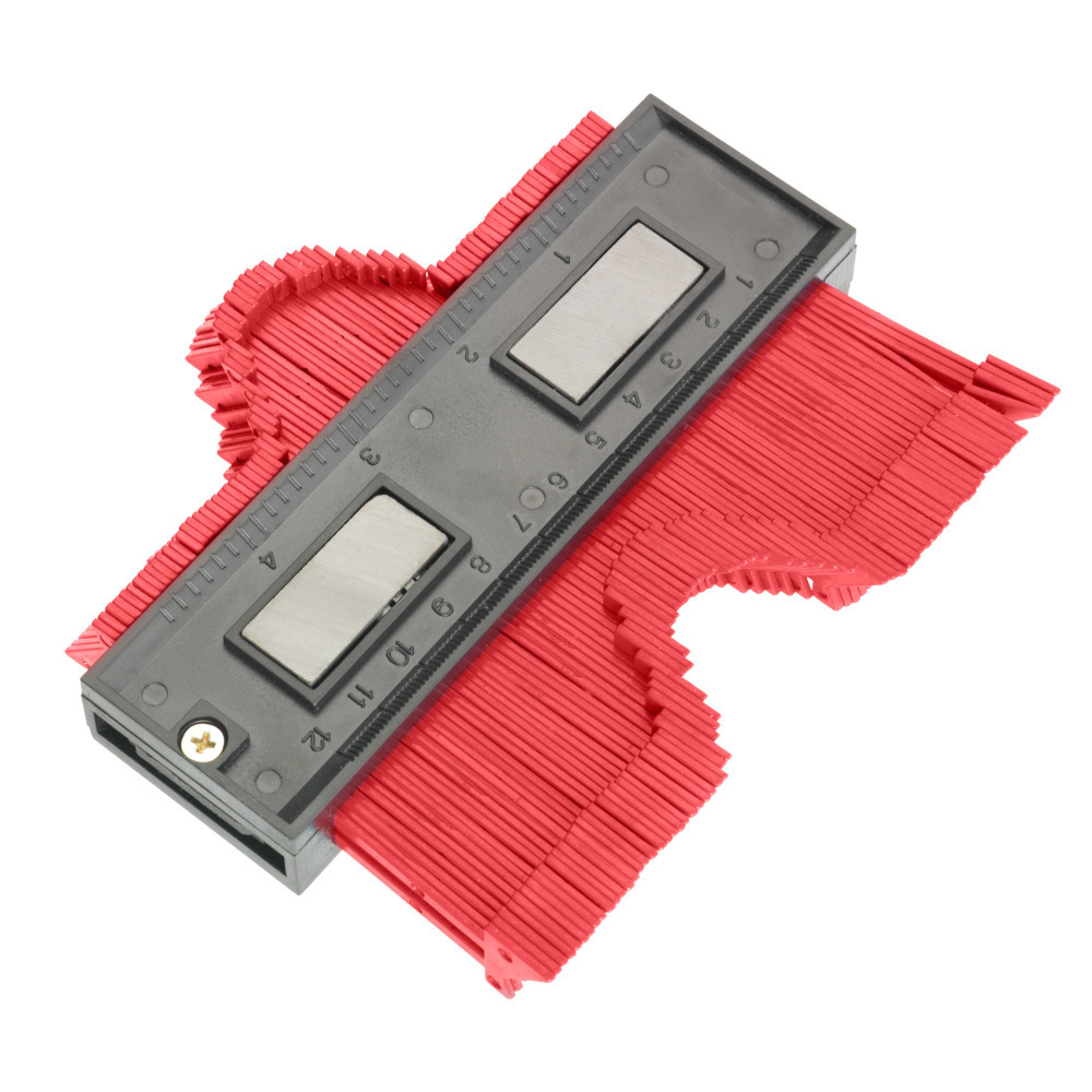 Konturenlehre mit Magnet 125 mm