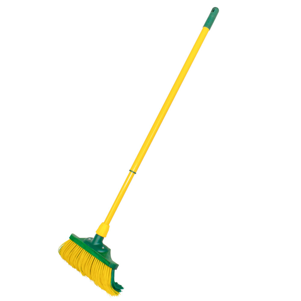 Krallenbesen 30 cm aus Kunststoff mit PP-Borsten und Teleskopstiel