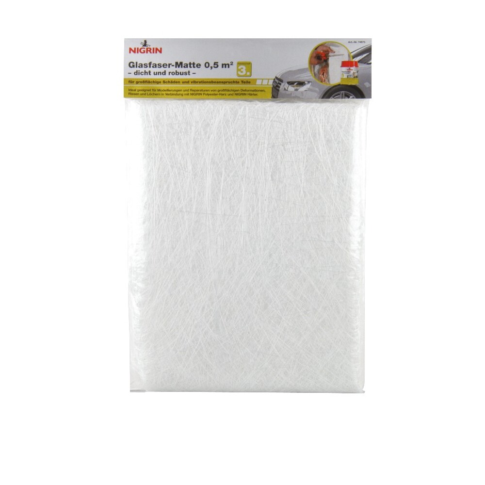 Nigrin Glasfaser-Matte 0,5 m&sup2;, dicht und robust