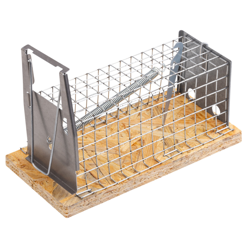 Lebendfalle f&uuml;r M&auml;use aus Draht