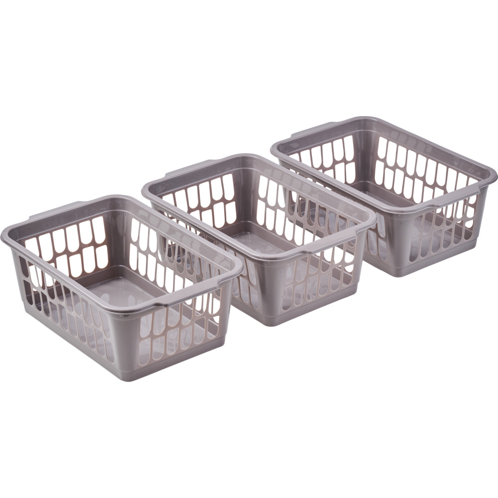 K&ouml;rbchen 3er-Set mittel 30 x 20 x 13 cm, sortiert image number 1