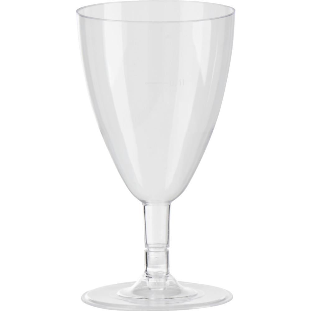 Weingl&auml;ser 4 St&uuml;ck, 150 cl,  klar, Kunststoff image number 1