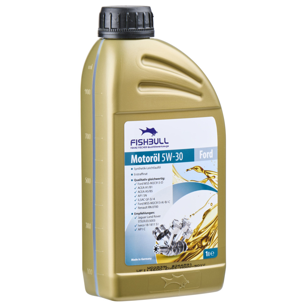 FISHBULL Synthetic Leichtlauf&ouml;l 5W-30 1 Liter f&uuml;r Ford
