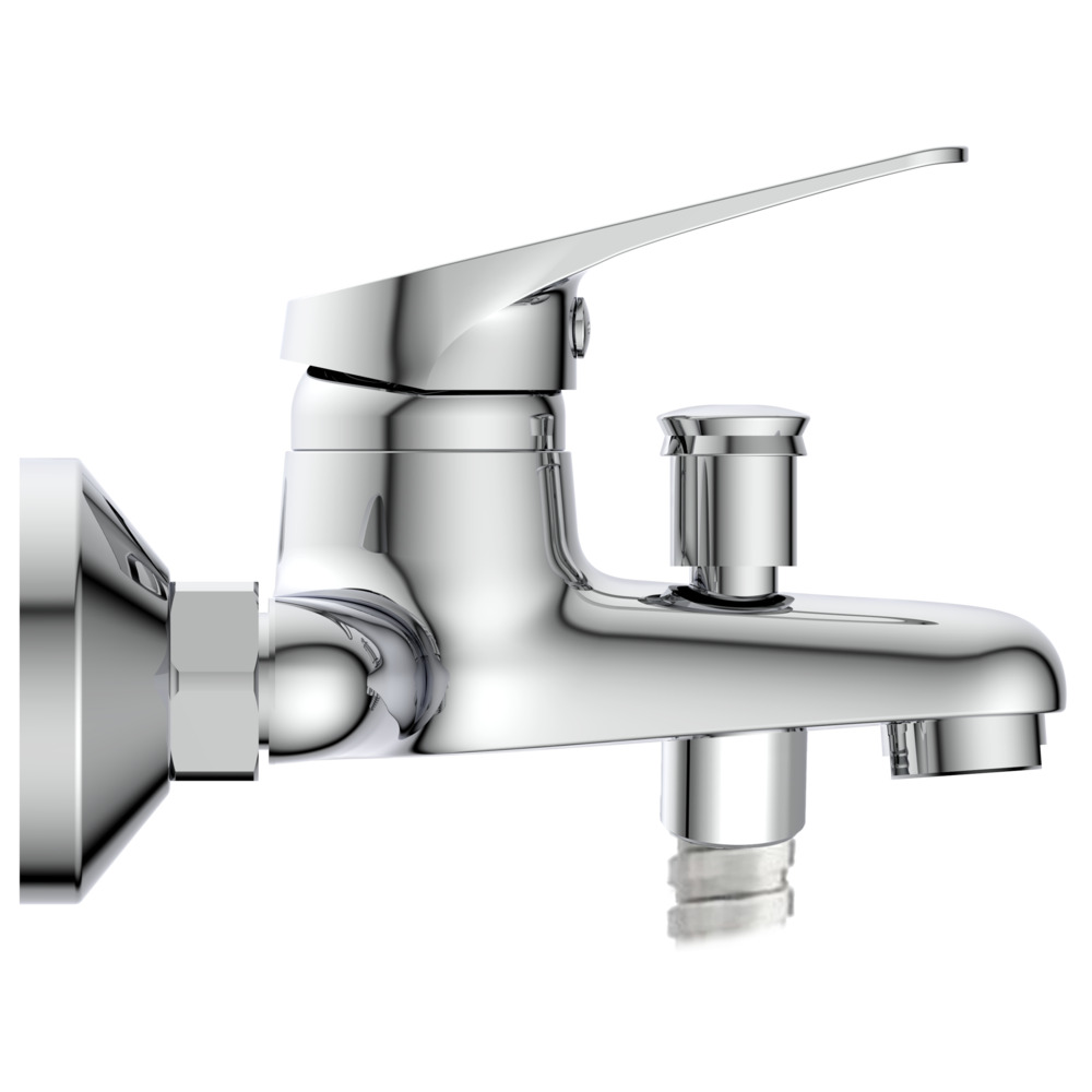 Einhebelmischer Wannenbrause Speed Armatur mit S-Anschl&uuml;sse image number 1