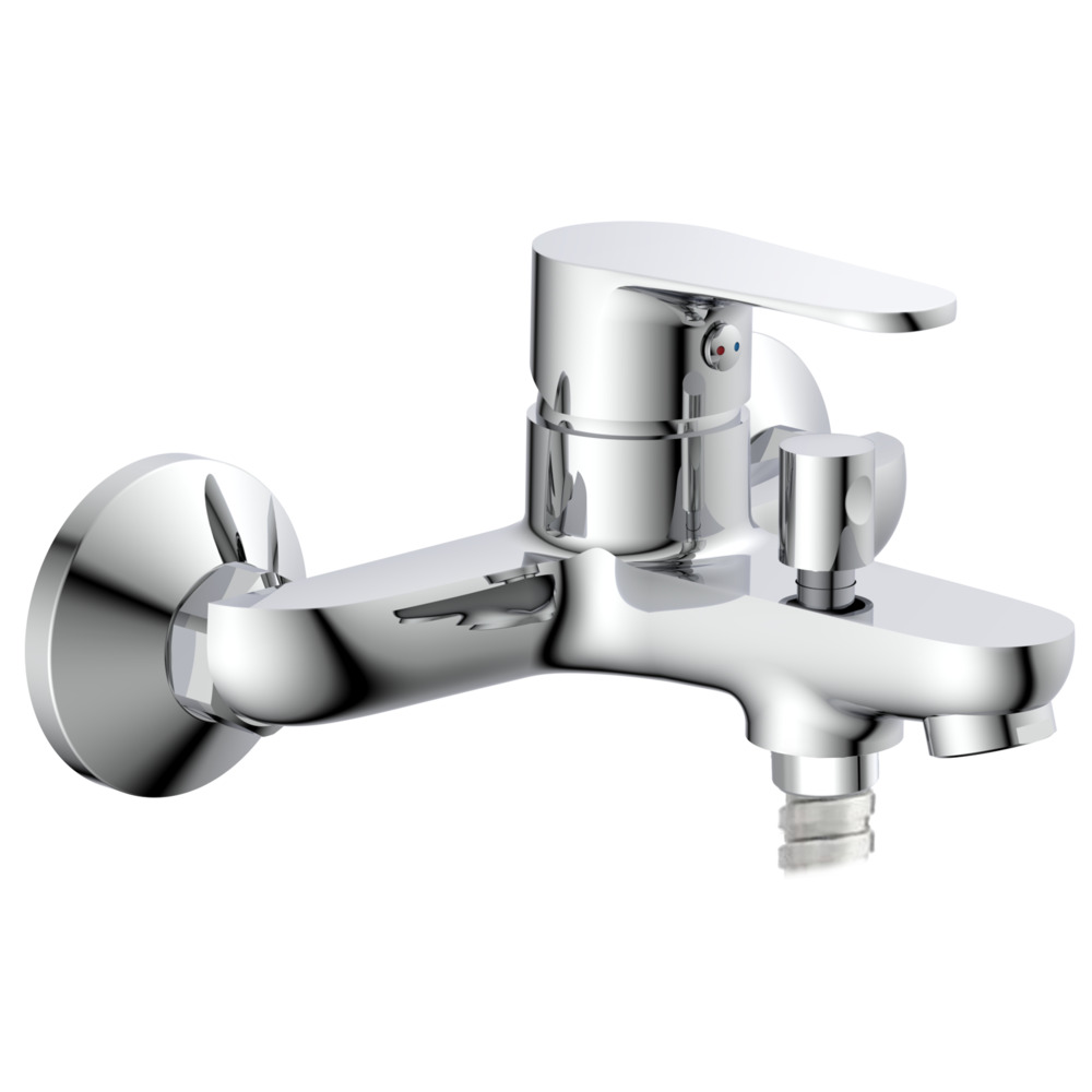 eisl Wannenf&uuml;llarmatur Claudio chrom Einhebelmischer