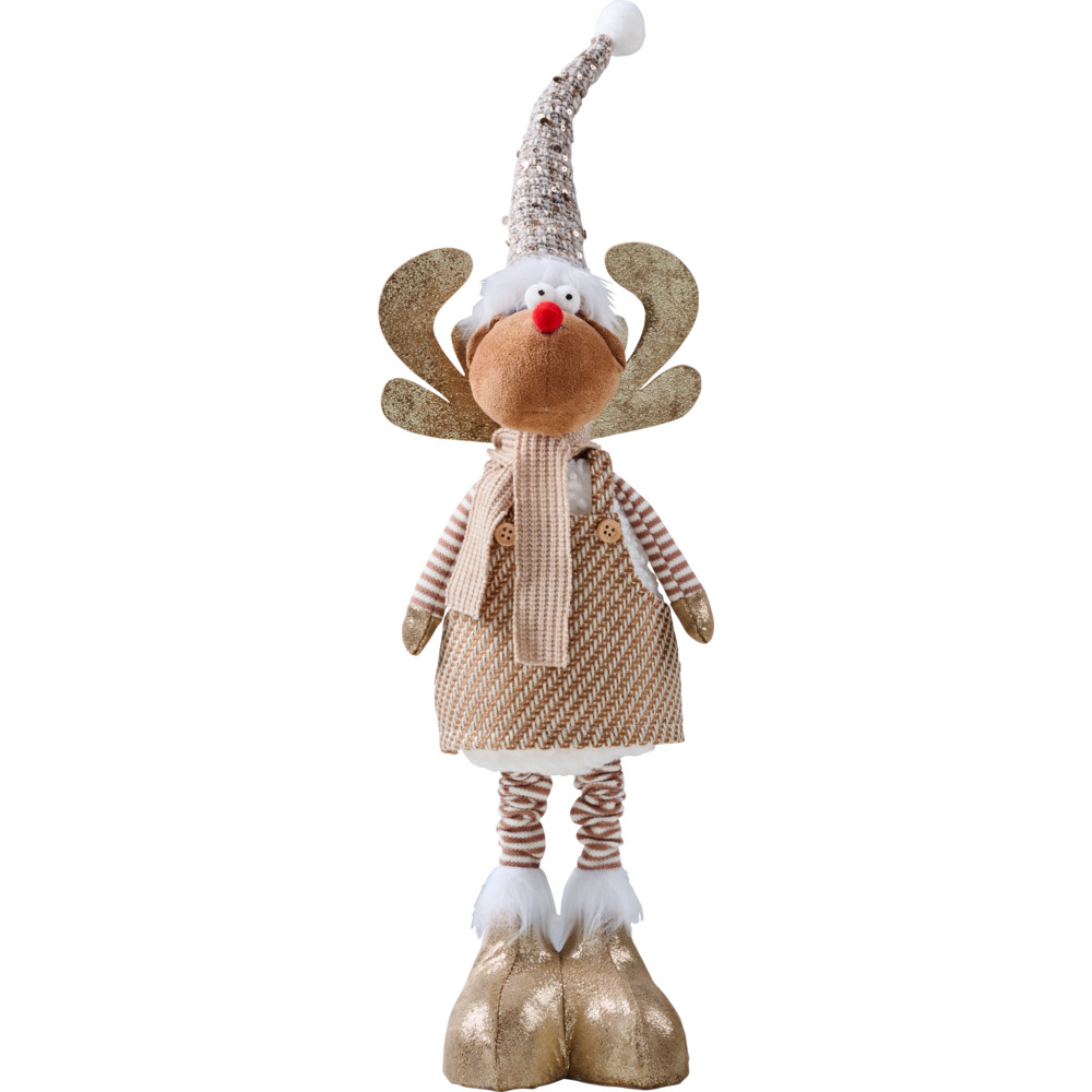 Dekofigur Elch mit Teleskopbeinen, 2-fach sortiert image number 1