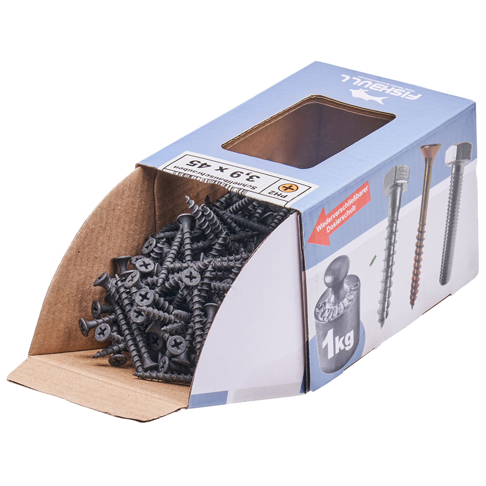 Schnellbauschraube 3,9x45 mm 1kg FISHBULL-Pack Grobgewinde Kreuzschlitz image number 3