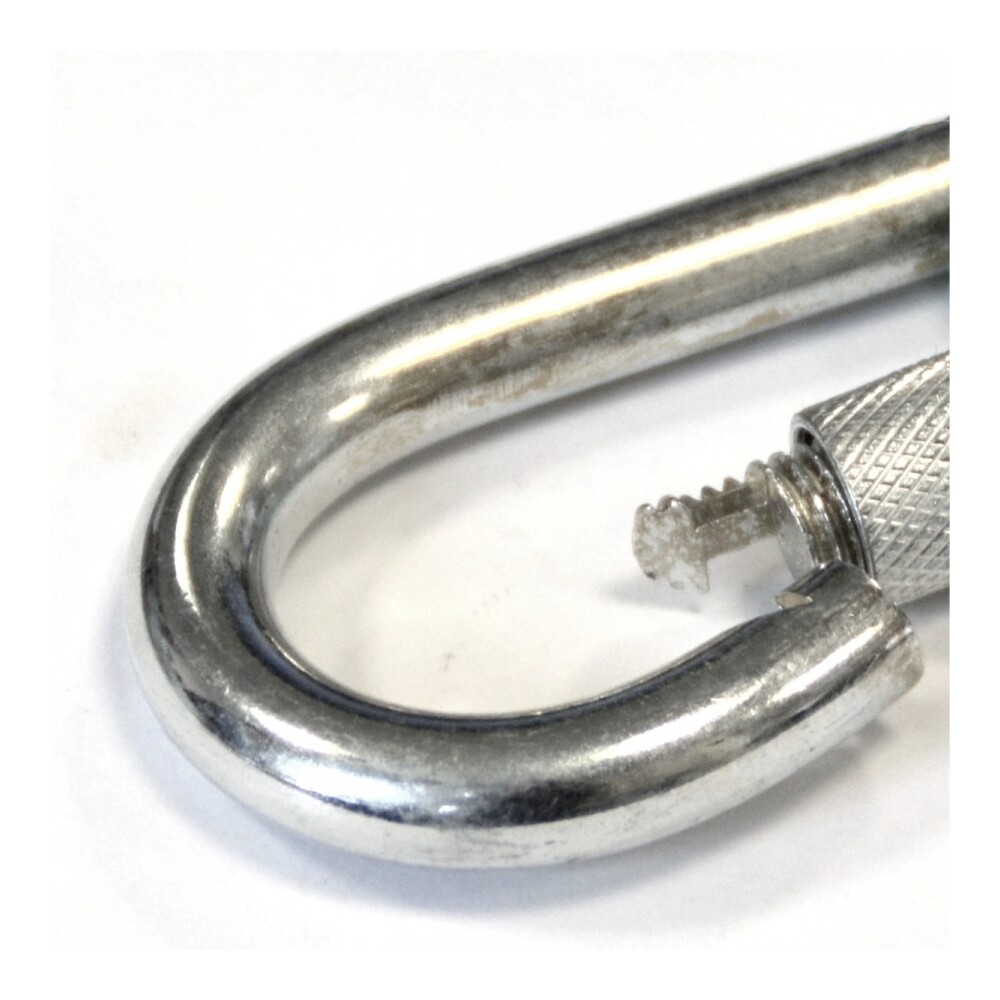 Karabiner 10 mm Schraubverschluss