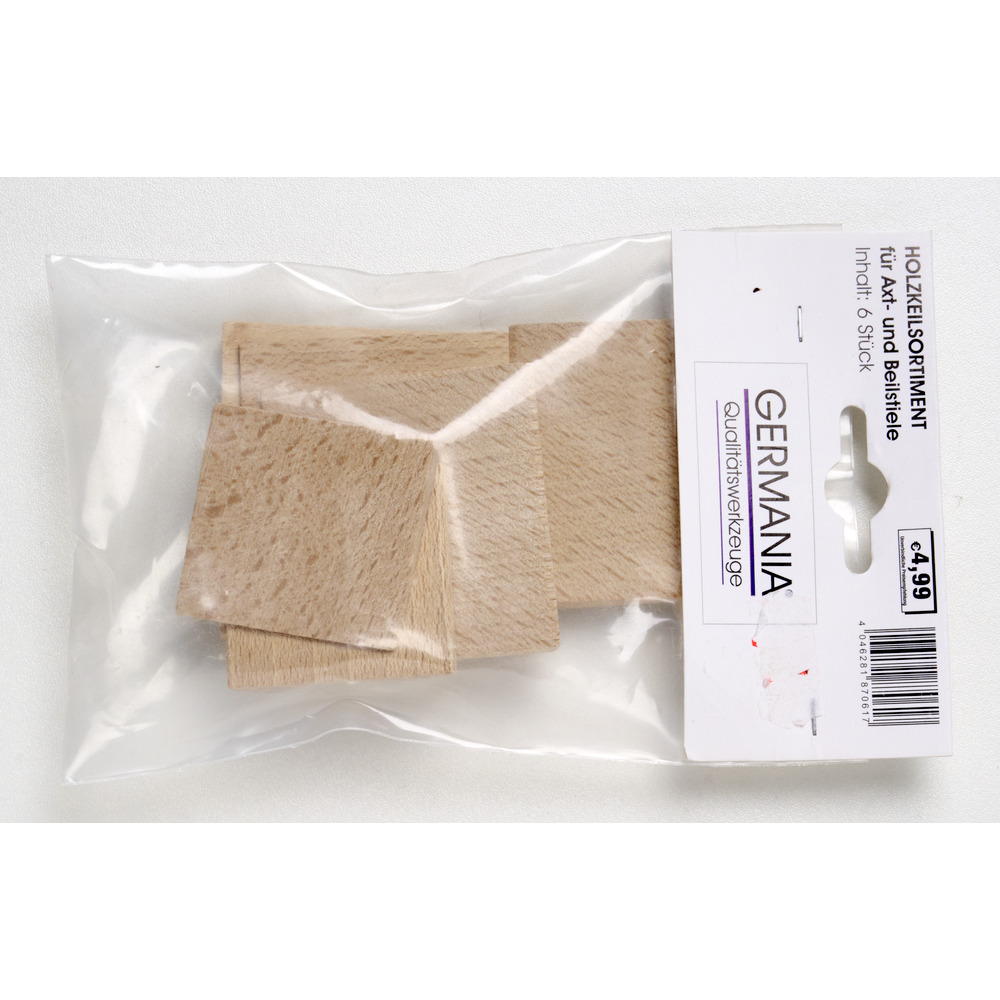 Holzkeil Sortiment 6 St&uuml;ck Axtstiel Beilstiel image number 2